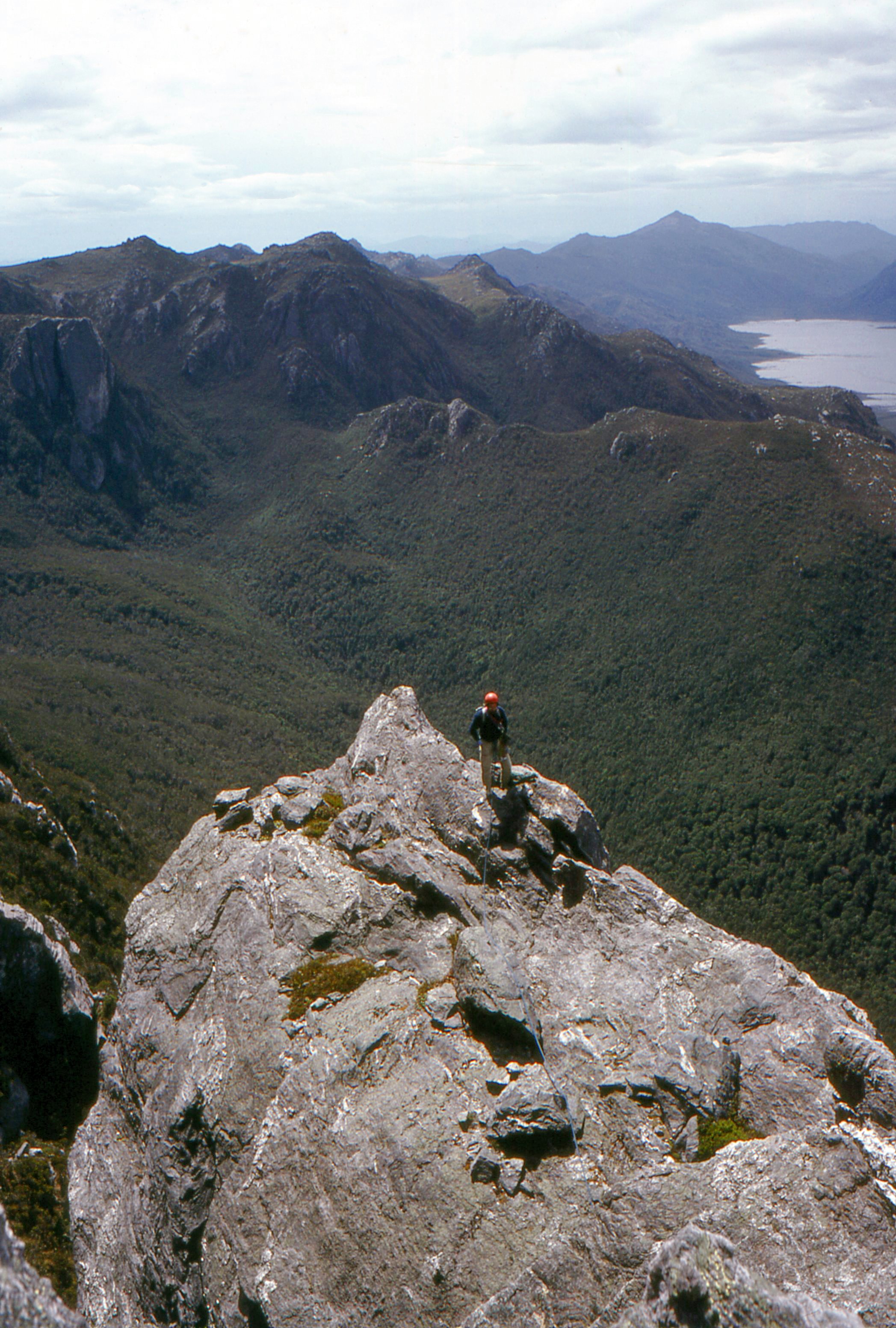 Coronation Peak22(Phil on top of wall).jpg