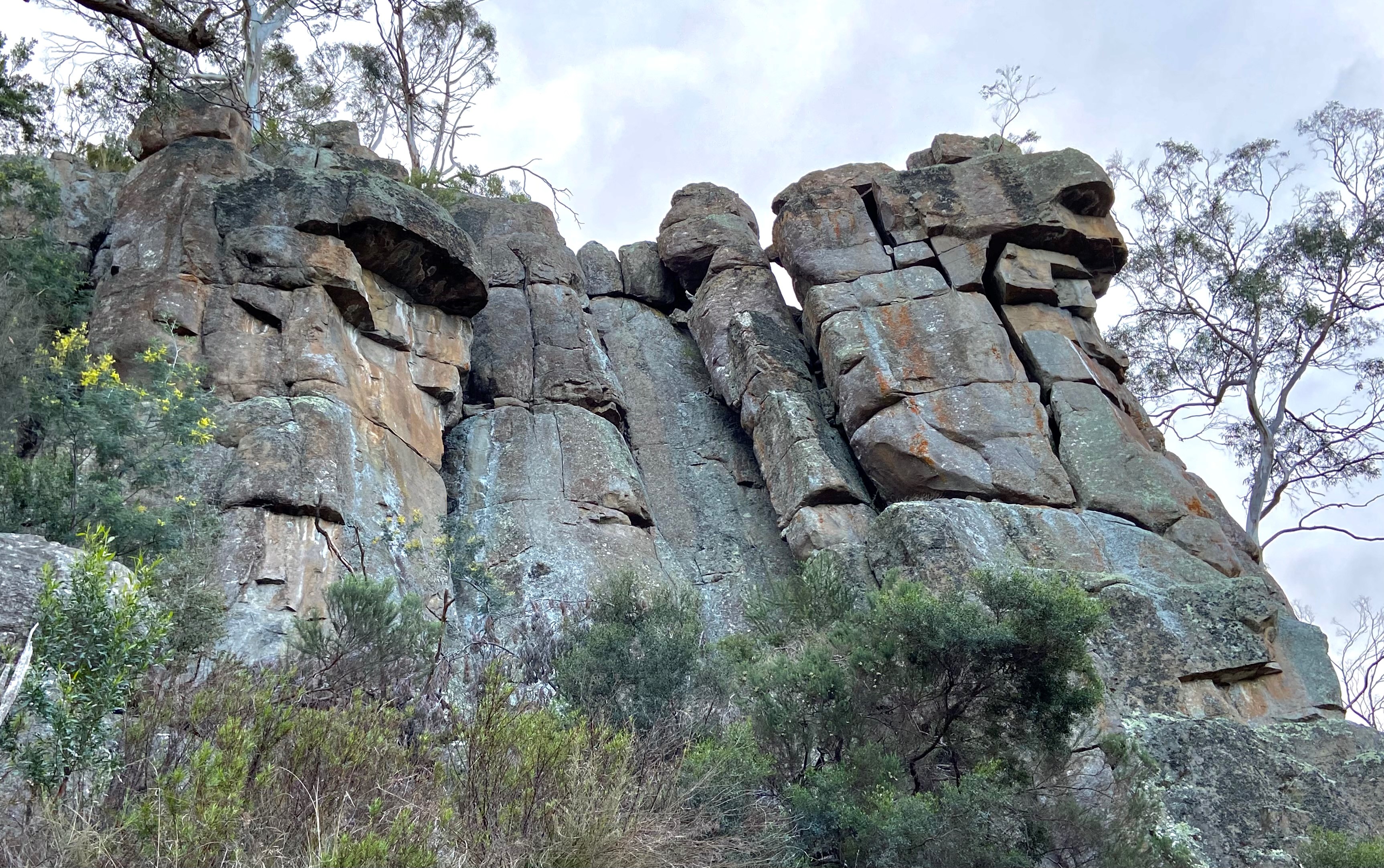 Spazattack and Bismark Buttress LHS