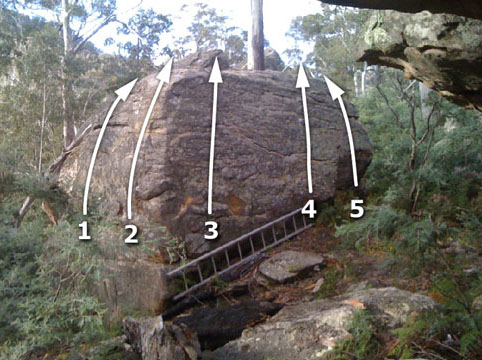 Slabby Boulder