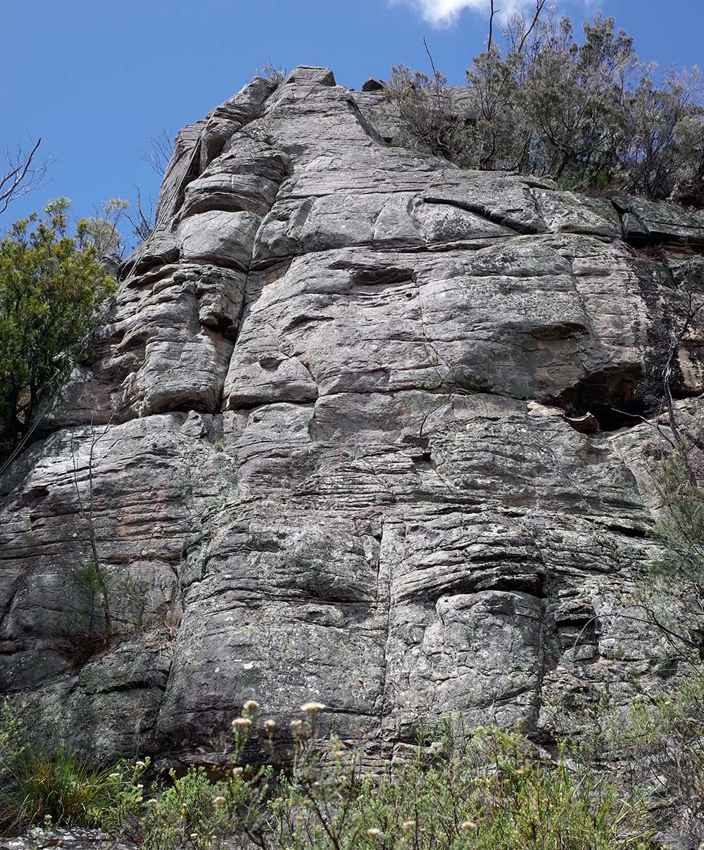 Left Tower West Face