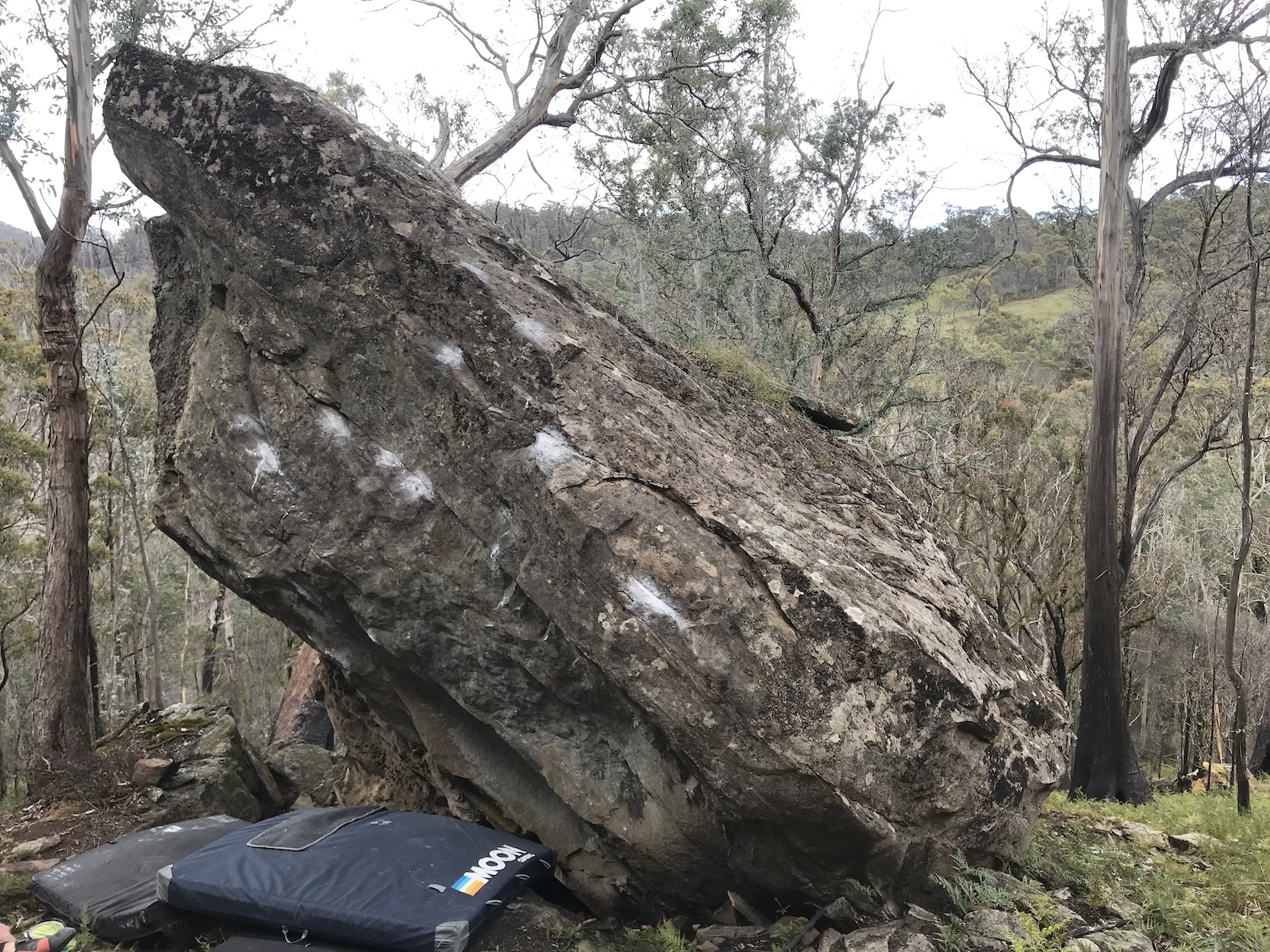 Fire Boulder Top Side