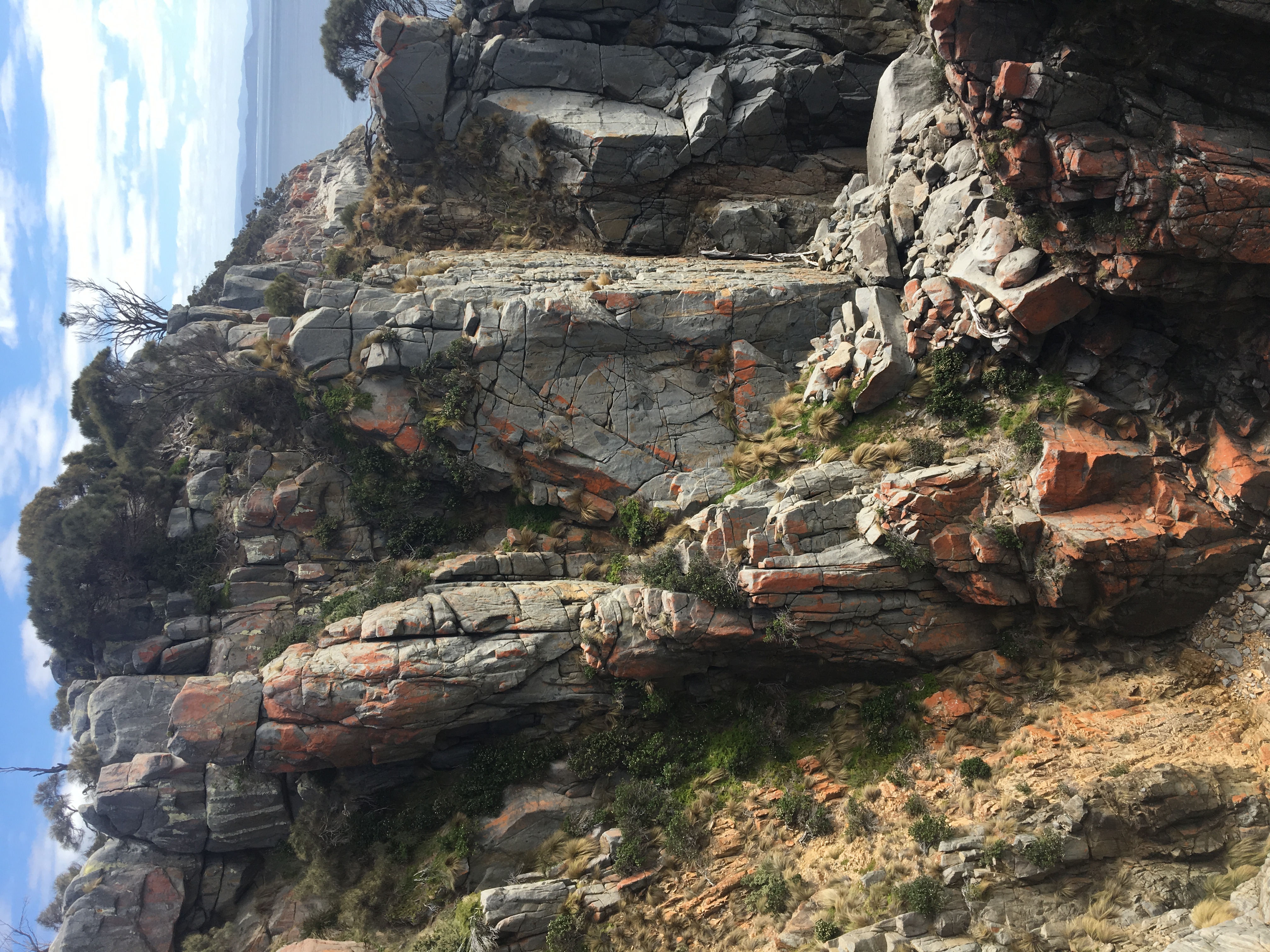 Flying V Buttress - Behind Island Zawn